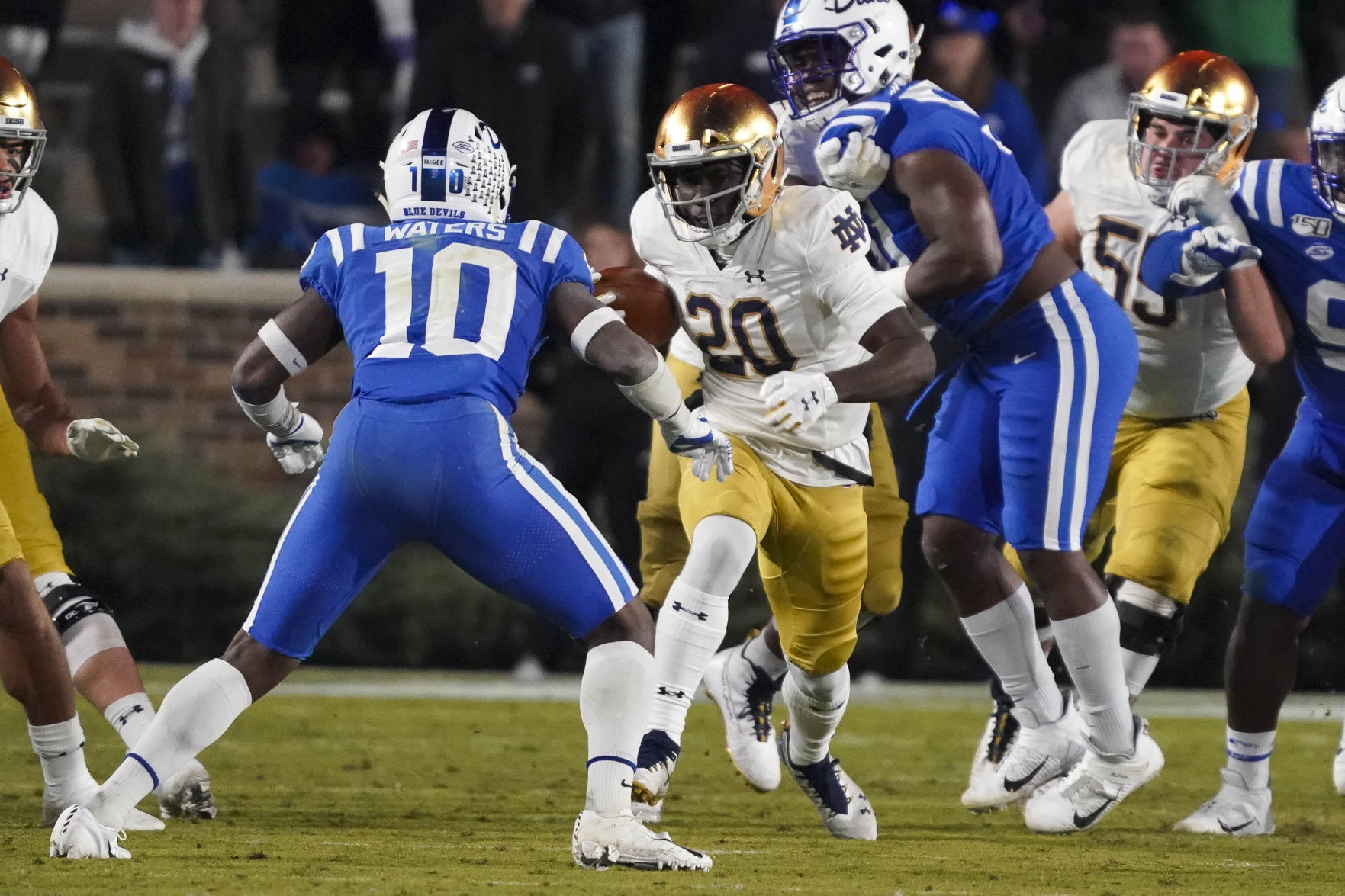 NCAA Football: Notre Dame at Duke